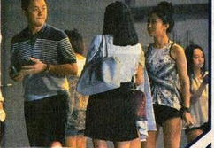 两男星夜会三美女,两男星深夜约三女，真相揭秘引热议”