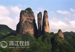 江郎山风景区,神州丹霞第一峰，自然奇观与人文历史的完美融合
